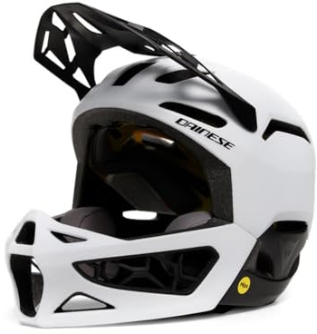 Dainese - Linea 01 MIPS, MTB-Integralhelm, für Männer und Frauen, Weiß/Schwarz, M-L