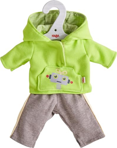 HABA Dockklädesset, hemmakläder, för 32 cm dockor, unisex, mjukt tyg