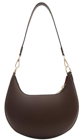 LUOFENG Borse a Mezzaluna, Borse a Tracolla 2024 Borsa a Mezzaluna Borsa da Ascella alla Moda per Ragazza Borsa da Donna Borsa sotto Le ascelle