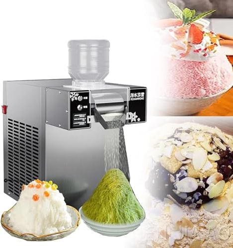 LSBHPPD Commercial Snowflake Ice Maker,Snowflake Crusher,Snow Cone Shaver,Snowflake Ice Machine,Home Air Conditioner,Dining Car, Restaurant,Milk Tea Shop,Etc