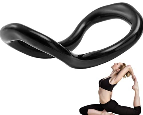 Alwida Pilates-Ring, Yoga-Ring, Oberschenkel-Toner-Trainingsring, Sport-Fitness-Ring, Pilates-Stretch-Trainingsunterstützung, vielseitiger Ganzkörper-Stretchring für muskelaufbauende Gymnastik