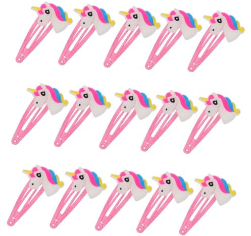 Alasum 20stücke Haarspangen Einhorn Mädchen Haaraccessoires Junge Mädchen Junge Kopfschmuck