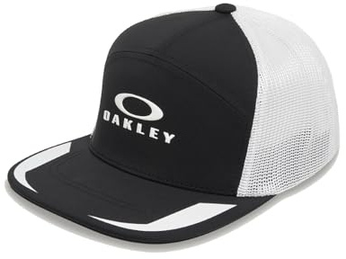 Oakley Podium Trucker Hat 022 - Black White Large-X-Large, 022 - Black White, S/M