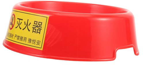 Angoily Feuerlöscher Standfuß Kunststoff Tragbare Basis Löschgerät Halter Für Zuhause Büro Werkstatt Robuste Deformationsbeständige Feuerlöscherhalterung Bodenstehend Stabil Für Schiff Fab