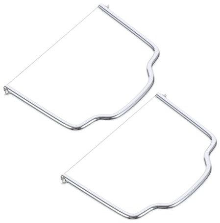 VALICLUD 2piezas Cortador Queso Con Hilo De Hierro Para Pasteles y Fruta Nivelador Multifuncional Compacto y Fácil De Almacenar Para Cocina y Repostería
