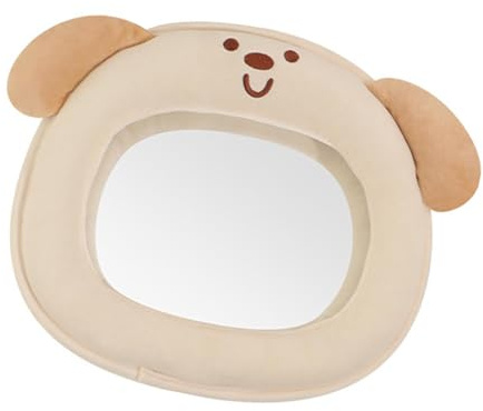 Xgdsnly Specchietto Retrovisore per Auto per Bambini, Specchietto Retrovisore per Sedile Posteriore, Accessori per Auto, Pratici Ed Essenziali, Visione Chiara, Cane, Taglia unica bambino