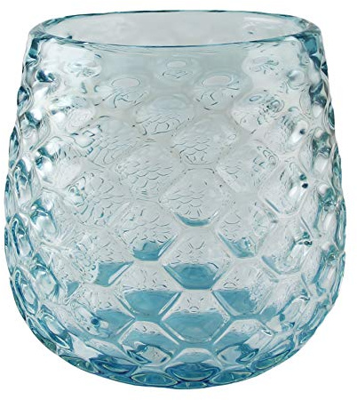 Kaheku Windlicht Giada seeblau, Durchmesser 23 cm, Höhe 27 cm 1182002017