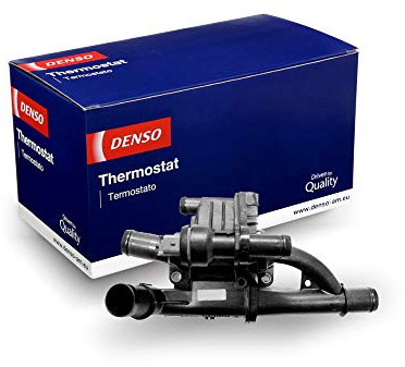 DENSO DTM83616 Termostato motore con guarnizioni 83°C Compatibilità con FORD Fiesta Mk6 Hatchback JA8, JR8 Focus II Hatchback DA, HCP, DP FOCUS III C-Max II DXA/CB7, DXA/CEU C-MAX DM2 S-MAX WA6