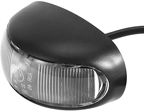 Ausla 10-30V 2LED Seitenmarkierungsleuchte Blinker Signalanzeige Wasserdicht Helle Lampe für Auto LKW