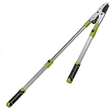 TONZN Einziehbare Amboss-Schere Schnell und einziehbar 690–1050 mm Gartenschere Beste Wahl für Äste, die für Hecken zu dick sind Werkzeug spart Kraft Scharf und einfach zu schneiden