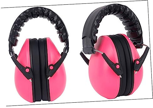 Cuffie Antirumore per Ragazzo Ragazza, Isolanti, Rosa, per Sonno e Gioco