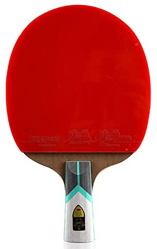 Palas de Ping Pong Palas de Tenis de Mesa Raqueta de Tenis de Mesa Raqueta de Ping Pong Profesional con Estuche, Goma aprobada por la ITTF para torneos.(Color:A2)