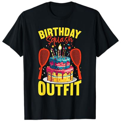 Birthday Squash Outfit Funny Squash T-Shirt