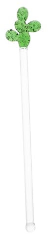 CONGARTENO 2pcs Stylish Cactus Shape Stirring Rod Quality Drink Stirrers for Bars Homes