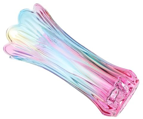 PRETYZOOM Helle Kristallglas-blumenvase Dicke Seiten Für Stabilität Elegantes Für
