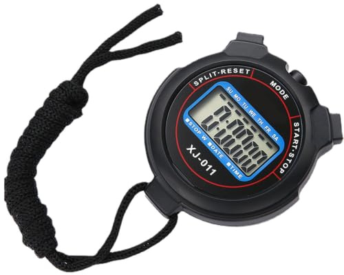 Penlimly Timer cronometro digitale | Cronometro elettronico impermeabile con ampio display - Multifunzionale Atleta Arbitri Timer Nuoto Conto alla Rovescia Cronometro per Nuoto Corsa Allenamento