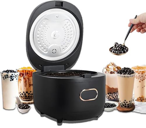 Théière Au Lait Perlé 5 L, Machine Automatique À Thé Au Lait Perlé Et Tapioca, Machine À Thé Au Lait Perlé Commerciale, Touche Unique, Grande Capacité, Convient À Un Usage Domestique Et Commercial