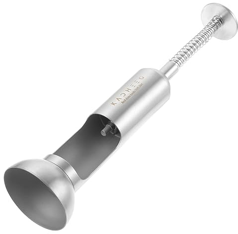 KOCKSHION Rimuovi Noccioli per Frutti in Acciaio Inox, Ergonomico, Argento