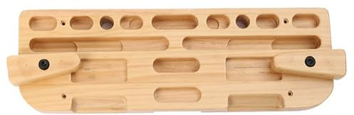 Cryfokt Poignées d'escalade pour Mur d'escalade, Touche, variété de Positions de Préhension, Outil D'entraînement Ultime pour Les Amateurs, Matériau en Bois de Rose (Bois Naturel)