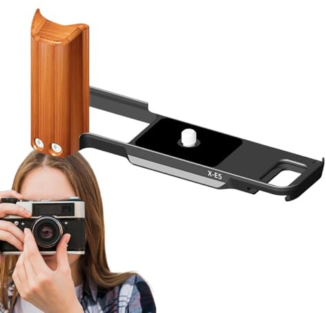 Piastra A L Per Fotocamera X-E5,Per Rilascio Rapido Con Impugnatura | Supporto Piastra Fotocamera - Per Viaggiare,Attività All'Aperto,Ciclismo,Campeggio,Escursionismo,