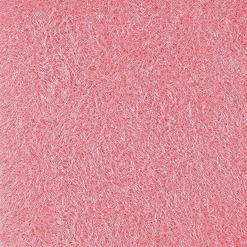 MRVAKDYDI Verbundbare Bodenfliesen, Ineinander greifende Teppichfliesen aus Eva-Schaum mit Rändern, 12 x 12 x 0,47 Zoll, Mehrfarbig, 12er-Pack(Pink)