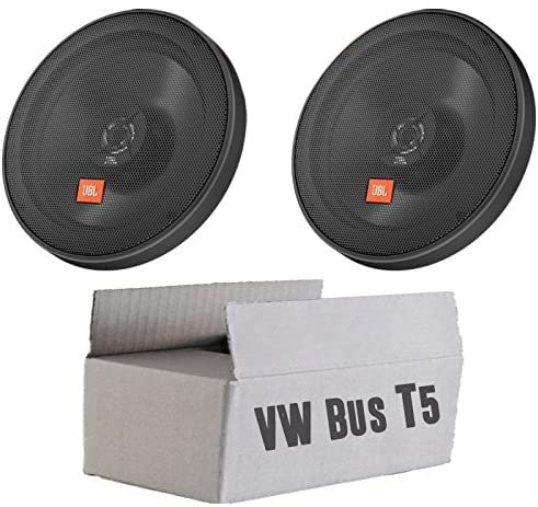 Lautsprecher - Einbauset passend für JBL STAGE2 624 | 2-Wege | 16,5cm Koax für VW Bus T5 Front