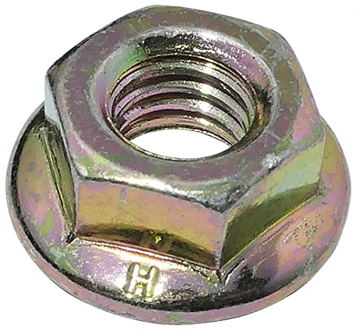 AERZETIX - C19161-20 x Sechskantmutter mit Bund - Flanschmuttern - M6 10mm H6mm - Verzinkter Stahl