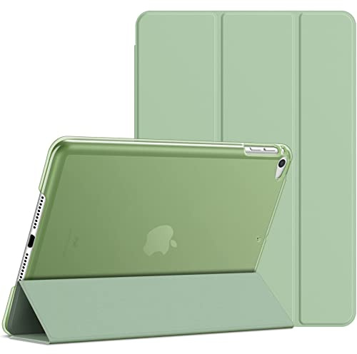 JETech Hülle für iPad mini 5. Gen 7,9 (2019), Matcha Grün | Schlanke Transluzent Rückseite, Dreifach-Ständer, Auto Schlafen/Wachen, Leichter Stoßschutz