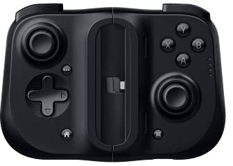 Razer Kishi für iOS (iPhone, Xbox GamePass) - Smartphone Gaming Controller (Lightning-Anschluss, Ergonomisches Design, Individuelle Passform, Analog-Stick, Ultra niedrige Latenz) Schwarz