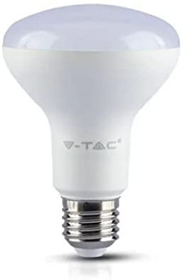 V-TAC Lampadina LED con Attacco Edison E27 11W (Equivalenti a 75W) R80-806 Lumen - Lampadina LED Massima Efficienza e Risparmio Energetico - Luce 3000K Bianca Calda