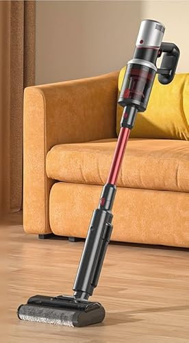 Scopa a vapore Lavapavimenti Casa Lavaggio e spazzamento Macchina all-in-one Lavaggio e aspirazione Mop tre in uno Distacco Aspirapolvere Smart Electric per superfici fumanti, Windows ( Color : T12MAX