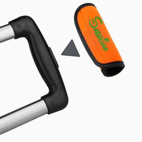 Gepäckgriff-Abdeckung, Gepäck-Identifikatoren für Koffer, individueller Name, Griffschutzabdeckung, Trolley-Koffer-Griffabdeckung, Griffabdeckung, Kinderwagen-Handschuhe, Gepäckanhänger für Koffer