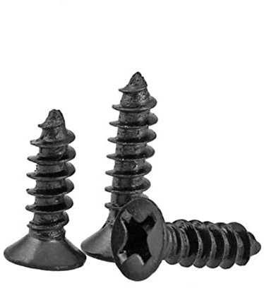 iplusmile 100St Kreuzschlitzschraube betonschraube Wandplatte Unterlegscheiben selbstschneidende für Metall Trockenbau Nagel Wandschraube das Kreuz Waschmaschine