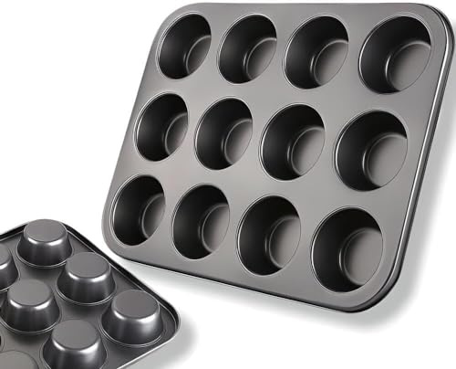 Tefal Excellence Moule à muffins anti-adhésif ultra durable pour 12 muffins, J2584244
