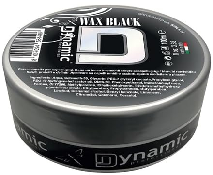 Cera ad Acqua Black per capelli grigi Dynamic 100 ml