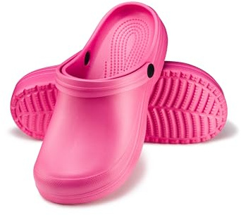 ESTRO Zoccoli Donna Estive Sabot - Ciabatte Gomma Sabot Donna Estivi Zoccoli Giardino Ciabatte Plastica F07