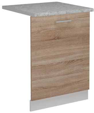 Vicco Coperchio per lavastoviglie R-Line, Sonoma, 60 cm, PL Marmo