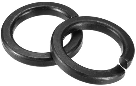 QUARKZMAN 20 Pcs Rondelles Frein Fendues M30, Rondelles Frein Ressort en Acier Carbone 30.9mm ID 46mm OD 7.5mm Épaisseur pour Vis Boulons Fixations