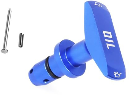 WATERBELINE Asta per livello dell'olio automobilistico in lega, strumento adatto per misurazioni accurate dei livelli dell'olio motore, facile da usare e conservare