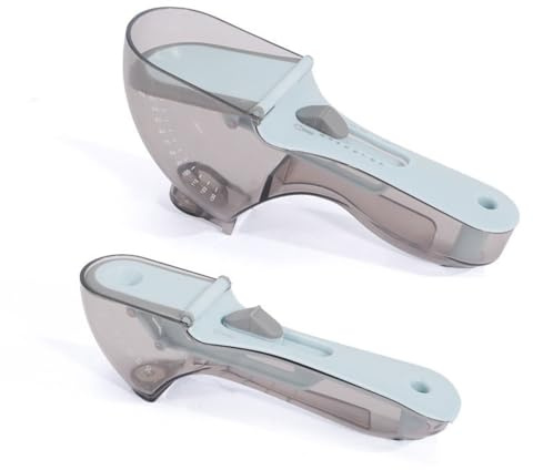 Cuchara medidora ajustable para cocina