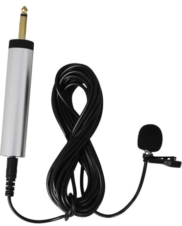 3.5mm Wire Lavalier Microphone Replacement Pickup Clip-on Mic Musical Instruments Accessory Wire Lavalier Microphone