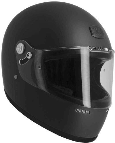 Astone Helmets Herren Casque Intégral S Integralhelm Astone GT Retro schwarz matt Größe