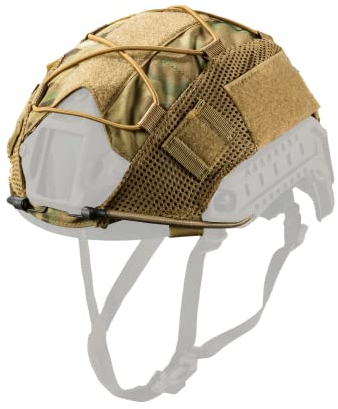 OneTigris Taktischer Helmüberzug ZKB05 Fast Helmbezug Abdeckung für Ops-Core Fast PJ Helm in Größe M/L & OneTigris PJ/MH Helm in Größe M/L