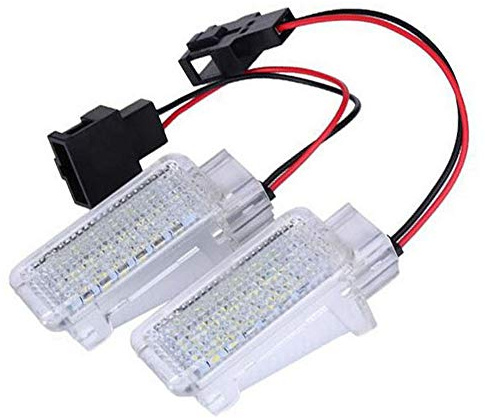 Boomboost 2 LED LED per la Lampadina della Targa Senza errori Lampada Numero di Targa per Audi A4 A5 A6 C6 A3 S3 S4 S5 B6 B7 S6 A8 S8 Rs4 Q7
