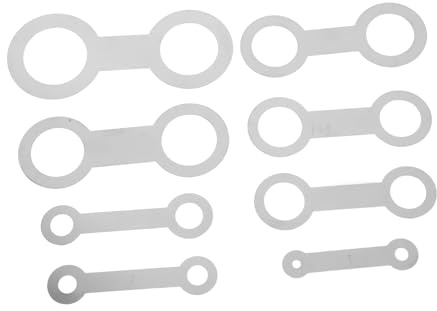 8 Stücke Set Saxophon Pad Nivellierung Werkzeug Pad Eisen Sax Reparatur Für Sax Flöte Klarinette