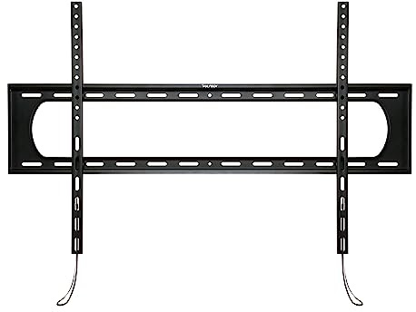 Vultech BTV-T55120LITE Supporto Fisso Staffa da Parete per TV LED LCD, Monitor e TV Curvi da 55’’ a 120’’ pollici, Max VESA 900x600, Resistente 120 kg con Livella a Bolla