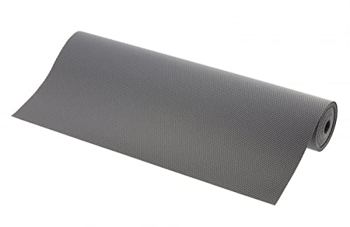 Gedotec Antirutschmatte Schubladen-Matte | 1 Rolle nicht klebende rutschfeste Matte Anthrazit | AXISPACE | 5000 x 480 mm für Küchenschublade antirutsch - zuschneidbar | schubladen ordnungssystem küche