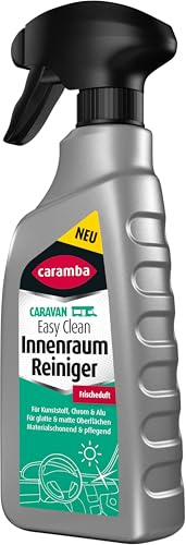 Caramba Caravan Easy Clean Innenraum Reiniger, Reinigungs- und Pflegezubehör für Kunststoff, Lack, Polster, Leder, Glas und Chrom, Frischeduft, 500 ml