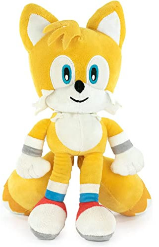 CARTOON Peluche Tails amici Sonic riccio supersonico pupazzo 30 cm per bambini