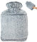 OBSGUMU Bouillotte eau Chaude – 2L Anti-Fuite Bouillote, Chaude et Douce Hot Water Bottle, Idéale pour Enfants et Adultes Parfait pour se Réchauffer au Lit ou pour se Détendre(Bleu)